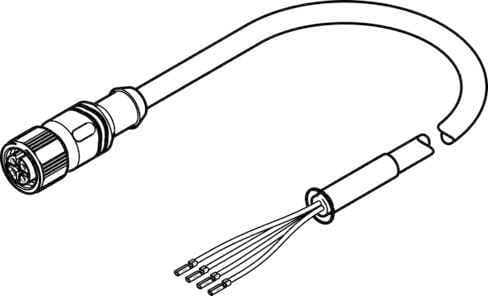 nebm-m12g4-rs-15-n-le4 Festo