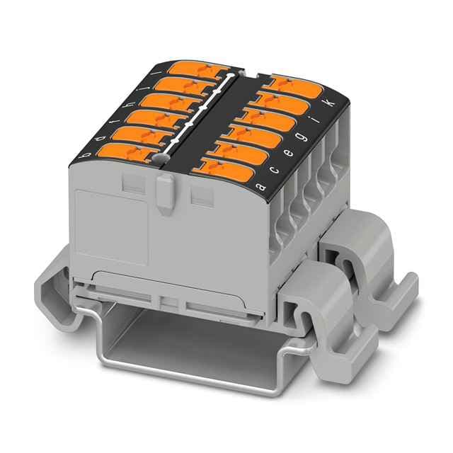 PTVFIX 12X2,5-NS35A BK Phoenix Contact